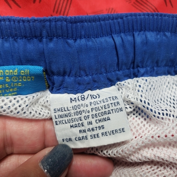 the amazing spiderman boys size medium 8-10 swim shorts - Picture 4 of 8